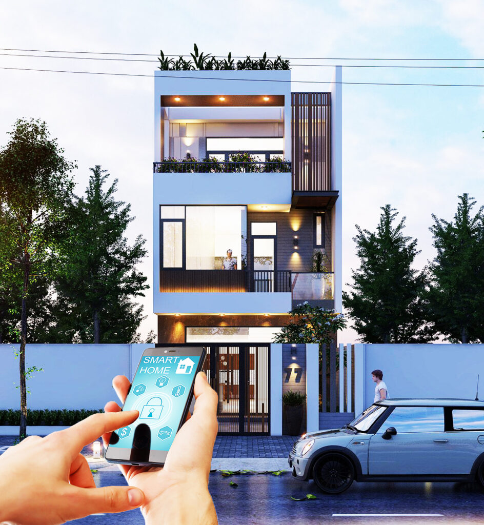 điều khiển nhà thông minh qua điện thoại