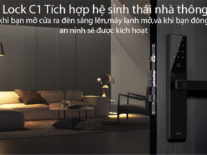 smart lock orvibo c1 kết hợp nhà thông minh