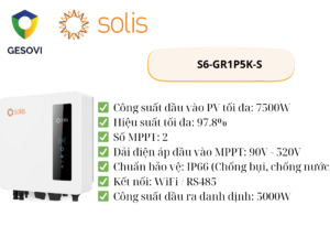 Inverter Solis S6-GR1P5K-S