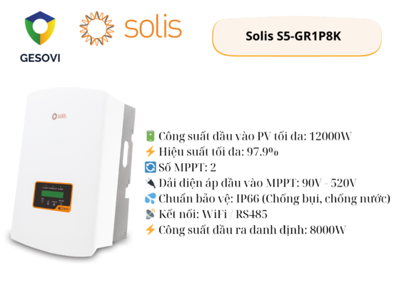 Inverter Solis S5-GR1P8K