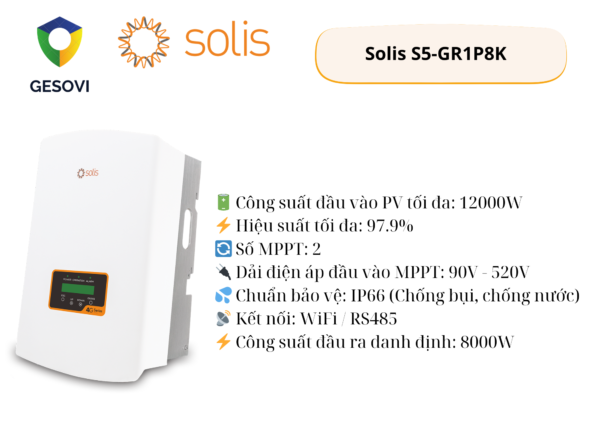 Inverter Solis S5-GR1P8K