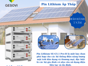 Pin Lithium SE-G5.1 Pro-B Áp Thấp