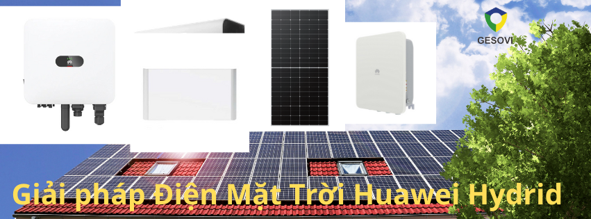 giải pháp điện mặt trời hydrid Huawei