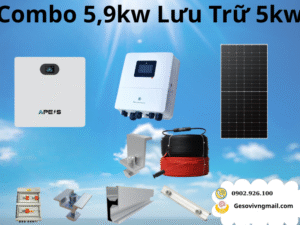 Combo hydrid 5,9kw lưu trữ 5kw