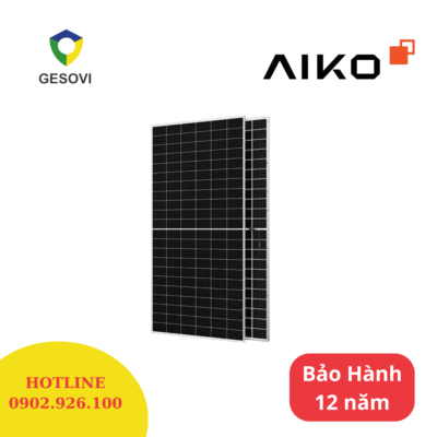 Tấm Pin Năng Lượng Mặt Trời Aiko 660Wp