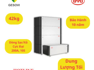 Pin Lưu Trữ Điện Lithium BYD 5kWh – LV5.0 Plus