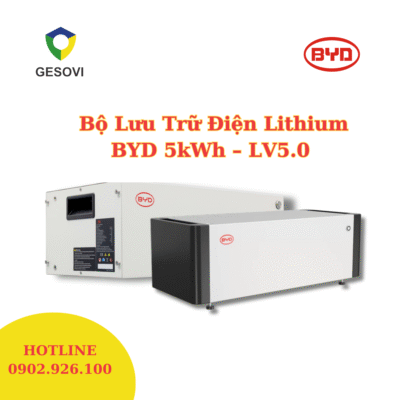 Pin Lưu Trữ Điện Lithium BYD 5kWh – LV5.0
