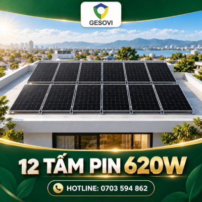 Combo điện mặt trời Hybrid 7.4kW