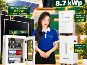 Combo Điện Mặt Trời Hybrid 8.7kW