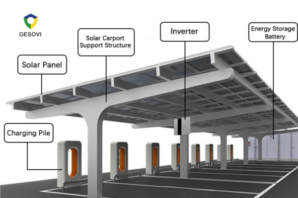 Lý Do Nên Lắp Điện Mặt Trời cho Trạm Sạc Xe 2026