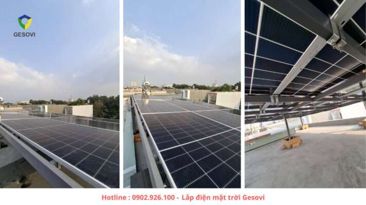 Lắp Điện Mặt Trời áp mái 6kW tại Bình Dương - TPHCM
