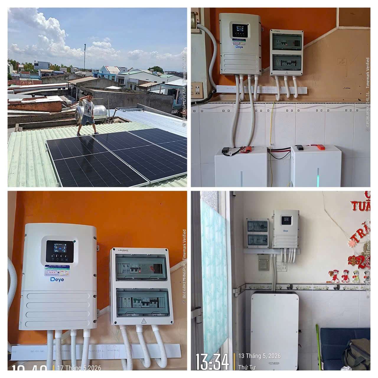Giá Lắp Điện Mặt Trời áp Mái Tôn 2026 - Có hỗ trợ trả góp