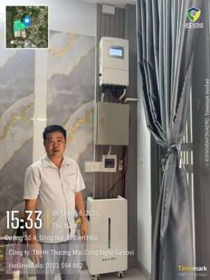 Gesovi tiếp tục bàn giao hệ 8.6kW lưu trữ 16kW tại Biên Hòa, Đồng Nai. LH tư vấn báo giá : 0703594862
