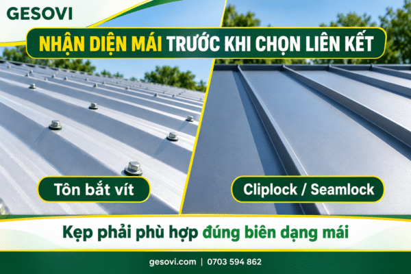 Lắp điện mặt trời trên mái tôn – Có phải khoan mái không?