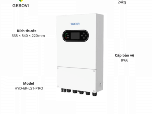 Inverter Hybrid Sofar 6kW 1 Pha | Model : HYD-6K-LS1-PRO