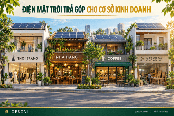 Điện Mặt Trời Trả Góp Cho Cơ Sở Kinh Doanh