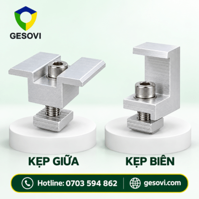 Cách chọn loại phụ kiện lắp đặt điện mặt trời áp mái