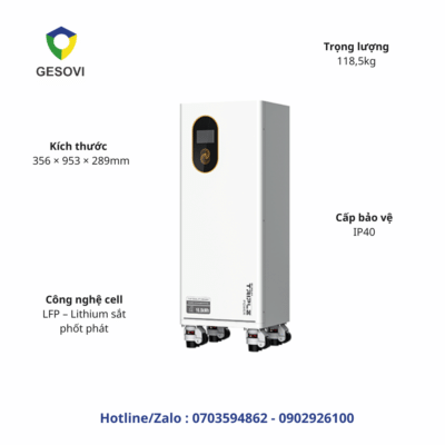 Pin Lưu Trữ Triple 16kWh SolaX LD160